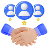 Build lasting customer relationships Icon